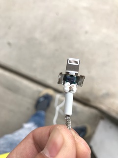 Dây cáp iphone Zin ( tặng dây cuộn sạc )
