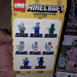 Lắp ráp 1 hộp LegoMineCraft 1744