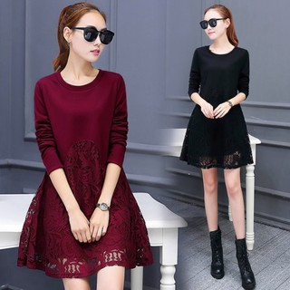 Váy đầm trẻ trung giấu bụng nhiều size_tb 721