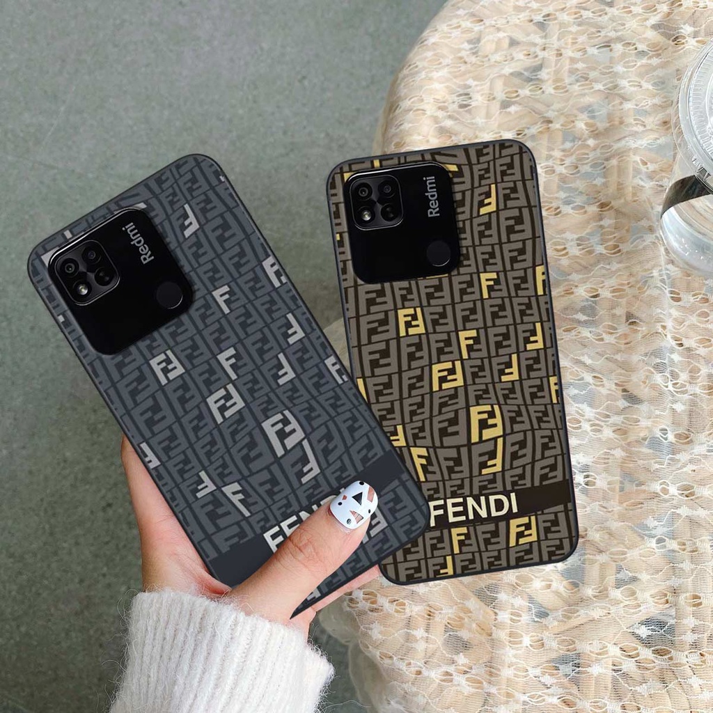 Ốp lưng điện thoại Xiaomi Redmi 10A fendy, búp bơ rì, kaws thời trang, vỏ ốp thời trang rẻ đẹp