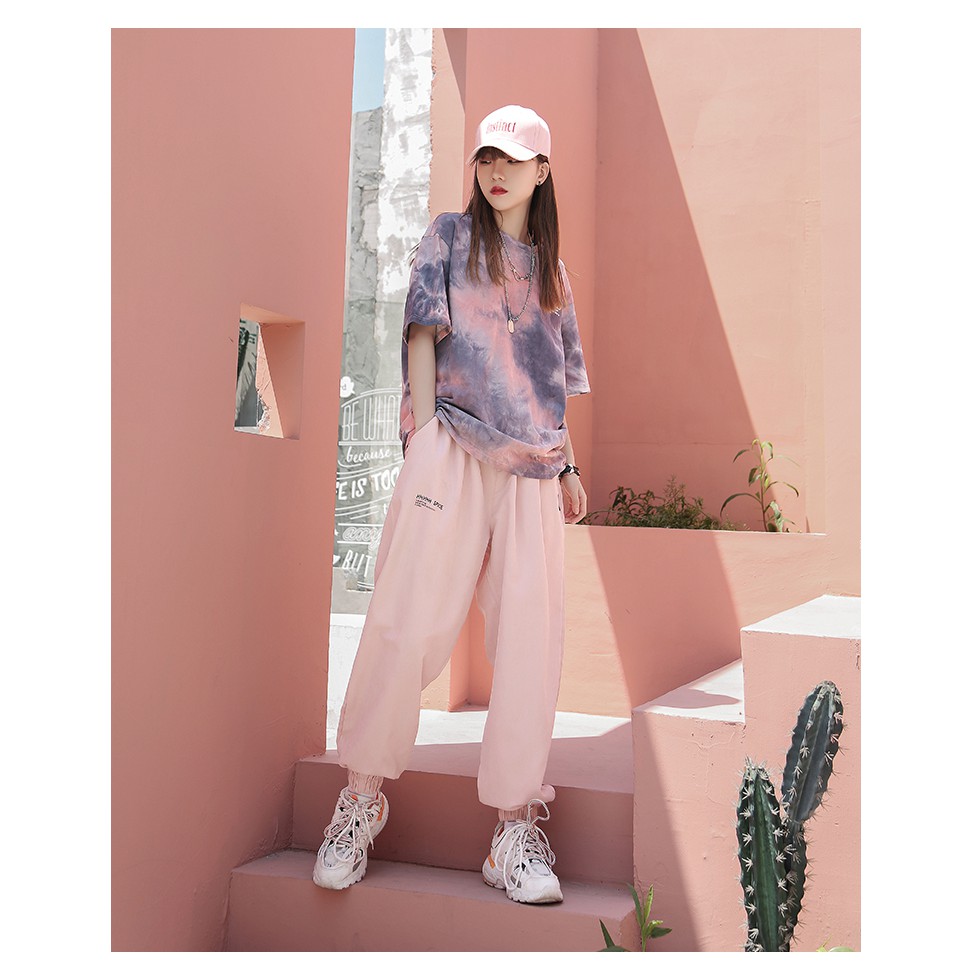 áo thun tay lỡ nam nữ unisex loang màu siêu đẹp | BigBuy360 - bigbuy360.vn