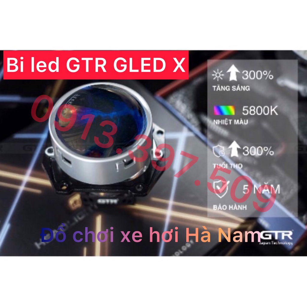 BI LED GTR GLED X - BI LED SIÊU SÁNG CHO XE HƠI BẢO HÀNH 5 NĂM