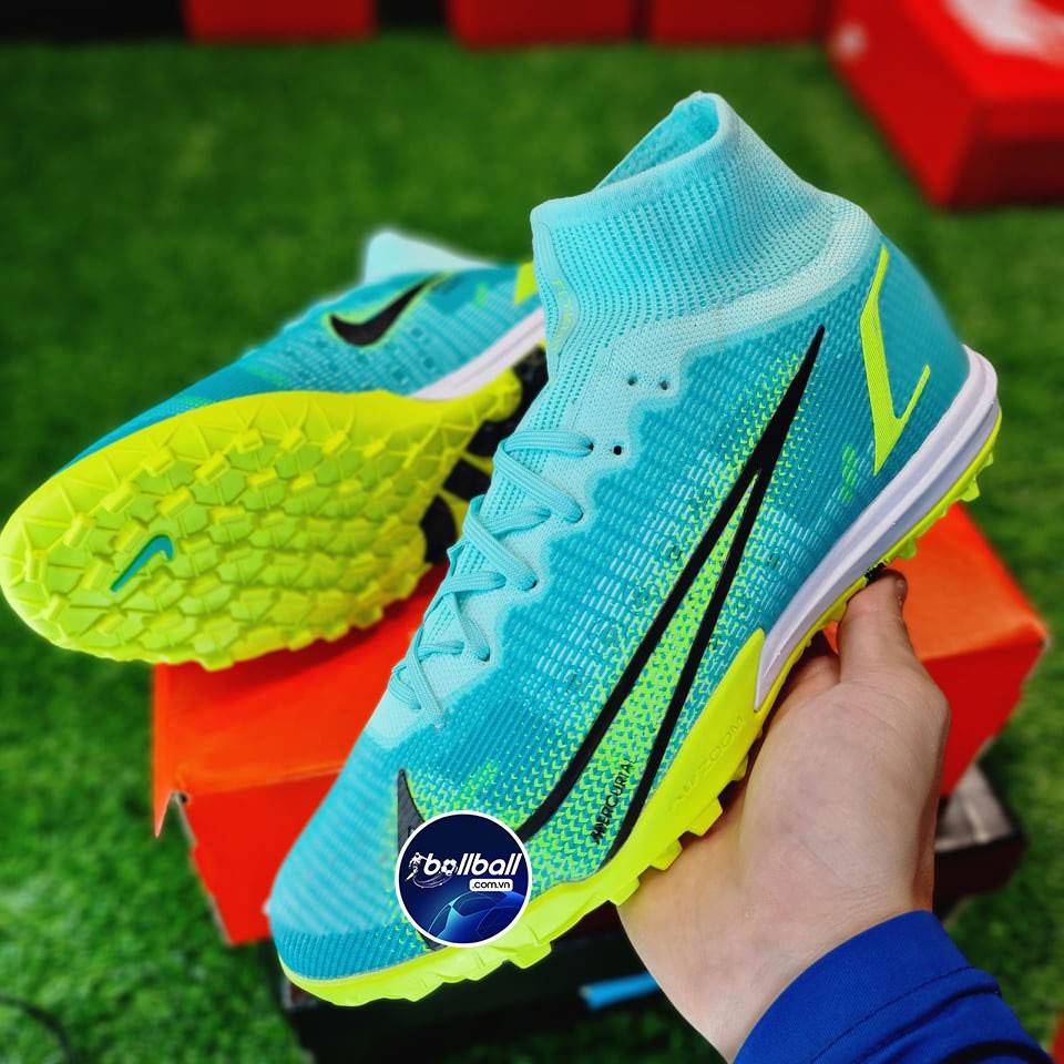 Giày Đá Bóng Sân Cỏ Nhân Tạo Mercurial Superfly 9 Elite TF Dragon