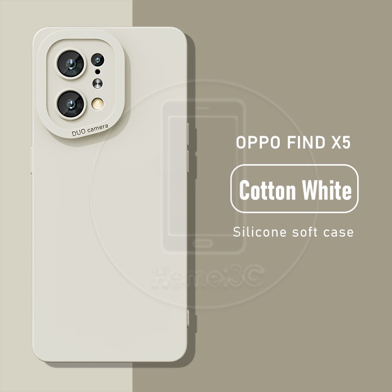 Ốp Điện Thoại TPU Mềm Hình Vuông Cho OPPO Find X5 X3 FindX5 Pro