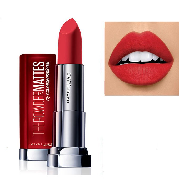 Son Lì Nhẹ Môi Dưỡng Môi Maybelline New York Color Sensational The Creamy Mattes Lipstick 3.9g | WebRaoVat - webraovat.net.vn