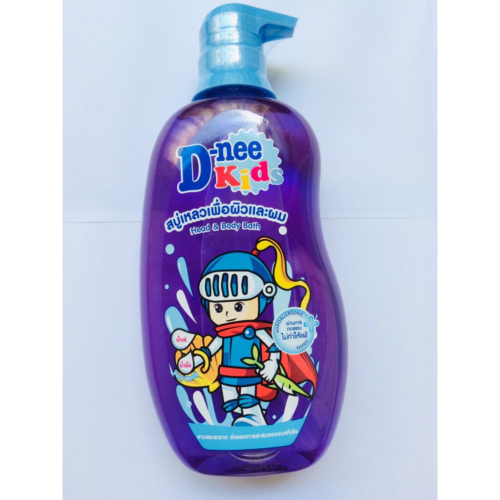 Sữa tắm gội Kid Dnee 400ml Thái Lan (đủ màu)