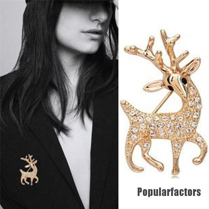 Ghim Cài Áo Hình Viên Kim Cương Nhân Tạo Thời Trang