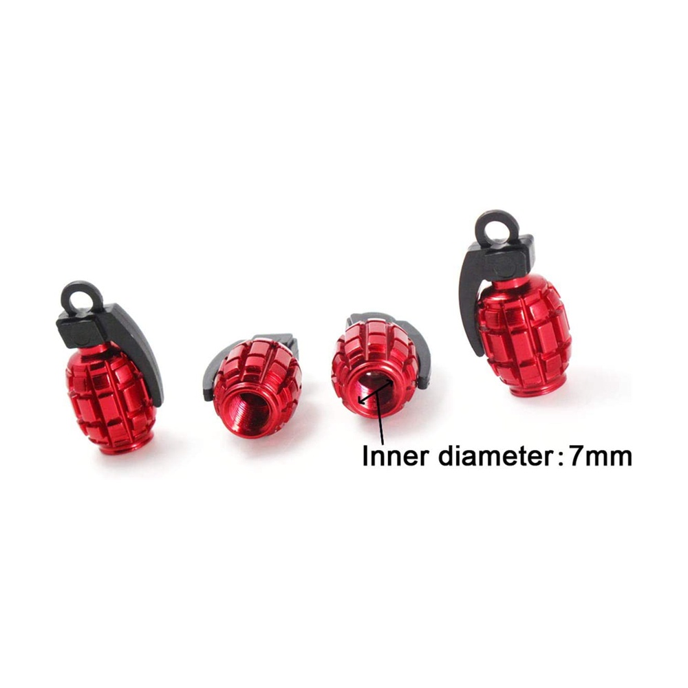 Bộ 4 Nắp Van Bánh Xe Chống Bụi Chống Rò Rỉ Dễ Sử Dụng Cho Mọi Loại Xe SUVs / Xe Đạp / Xe Máy