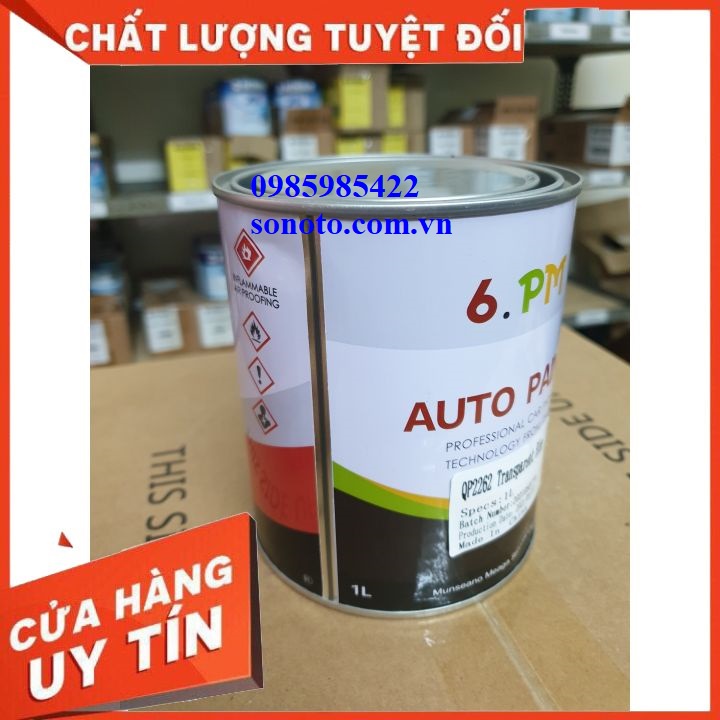 QP2262 Sơn gốc 2K màu xanh dương hãng Autopaint lon 1 Lít ( Sơn oto xe máy )