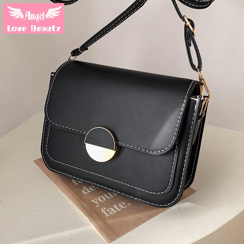 Túi Đeo Vai Hình Vuông Cỡ Nhỏ 2022 Màu Sắc Tương Phản Phong Cách Cổ Điển Thời Trang Cho Nữ