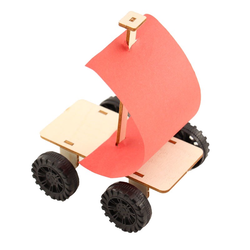Bộ lắp ghép xe buồm trên cạn theo phương pháp giáo dục stem steam.