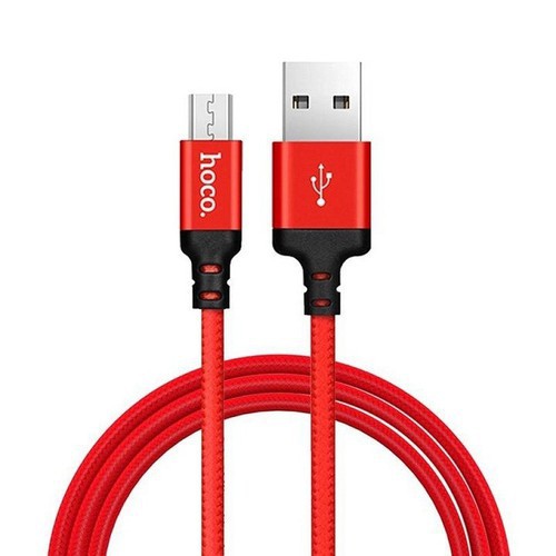 Cáp Sạc Nhanh SamSung Hoco X26 Dây Dù Chông Đứt Dài 1M Cho Android Micro USB - BH Chính Hãng 12T (MÀU SẮC NGẪU NHIÊN)