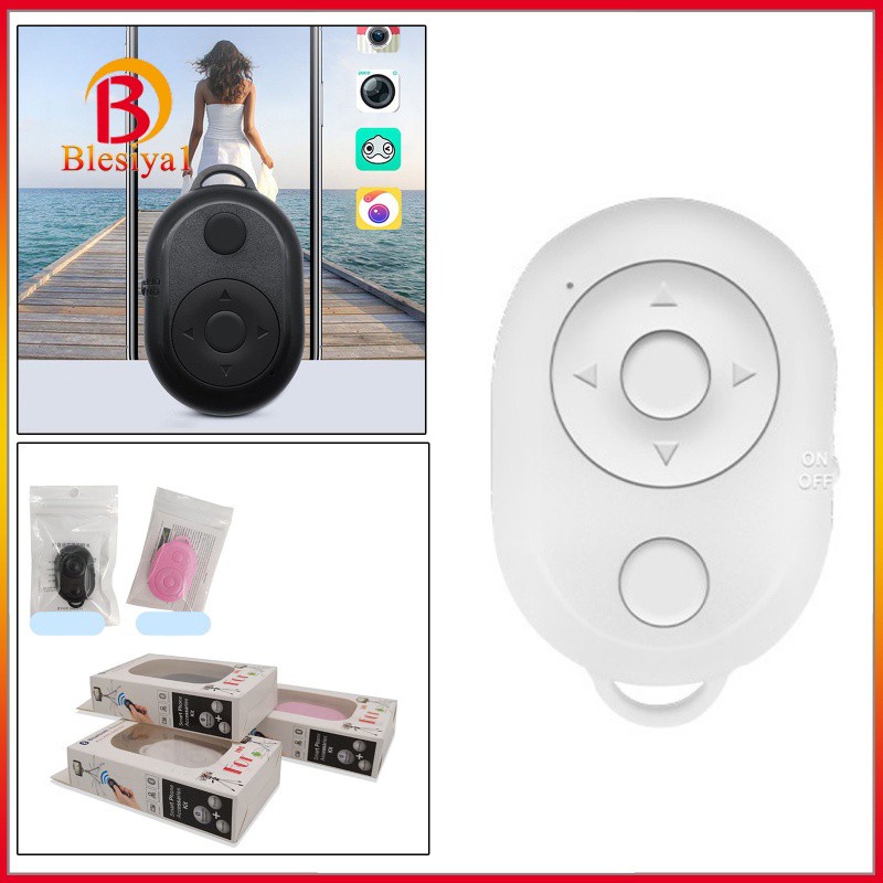 [BLESIYA1] Bluetooth Camera Shutter Remote Control Wireless Selfie Button Clicker