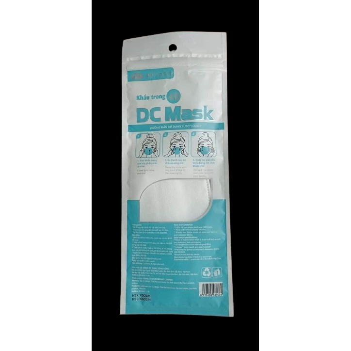 Khẩu trang 4D DC Mask 4 lớp -Hàng chính hãng [ GIÁ SIÊU RẺ ]!!! | BigBuy360 - bigbuy360.vn