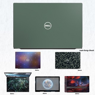 Skin dán Laptop Dell màu Chrome xám lông chuột (inbox mã máy cho Shop)