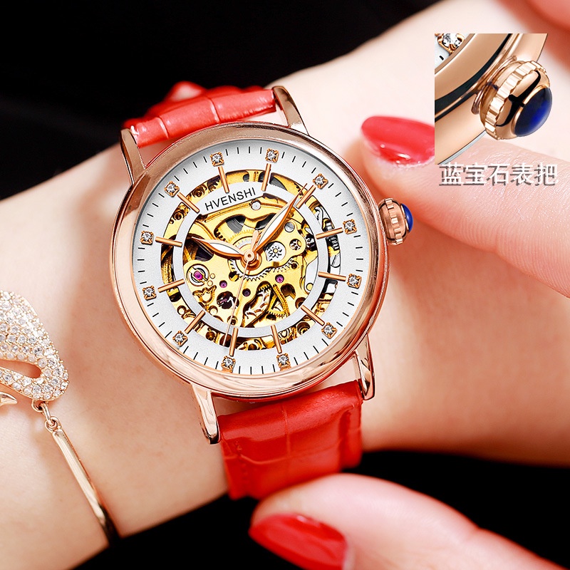 Đồng Hồ Cơ Tự Động Phát Quang Thời Trang Công Sở Cho Nữ