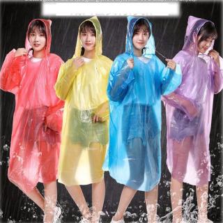Áo Mưa Khẩn Cấp Có Mũ Trùm Dùng 1 Lần Dành Cho Người Lớn