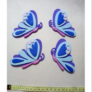 Trang trí mầm non Hình con bướm 4 con