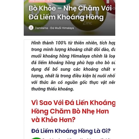 Đá liếm Himalaya khai thác và nhập khẩu từ Pakistan