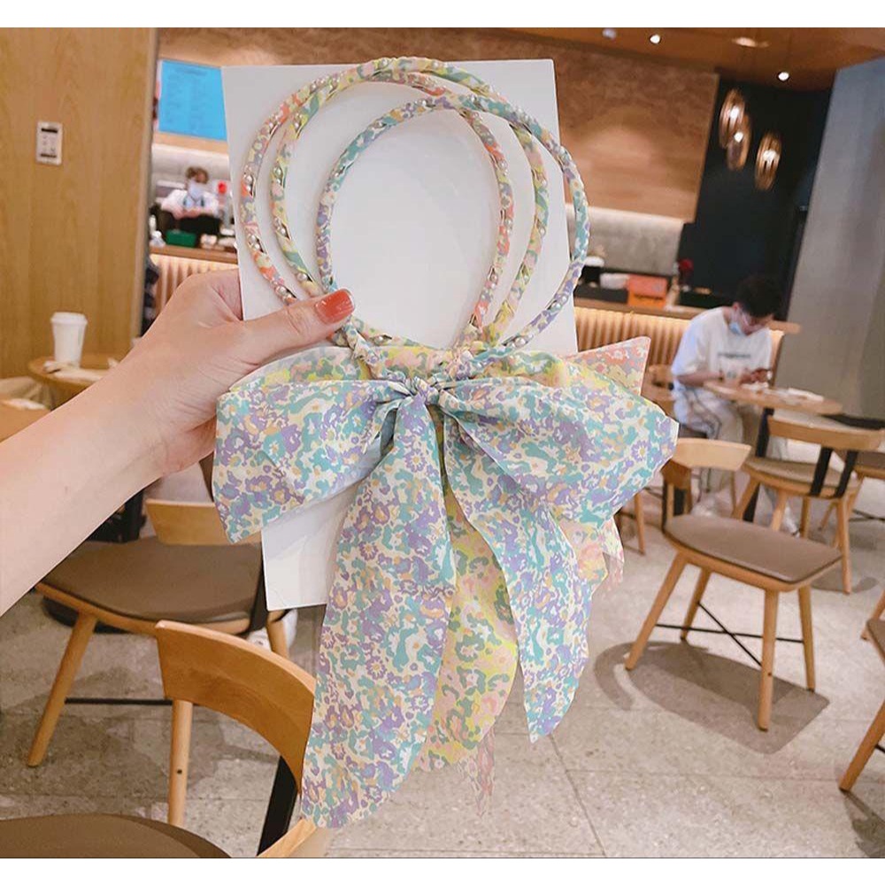 Cài tóc nữ họa tiết hoa dễ thương