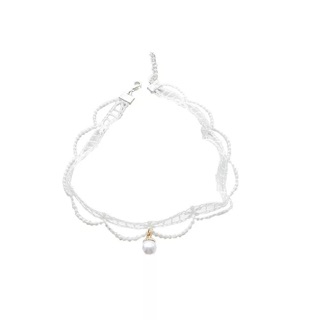 Choker vòng cổ đan hoa