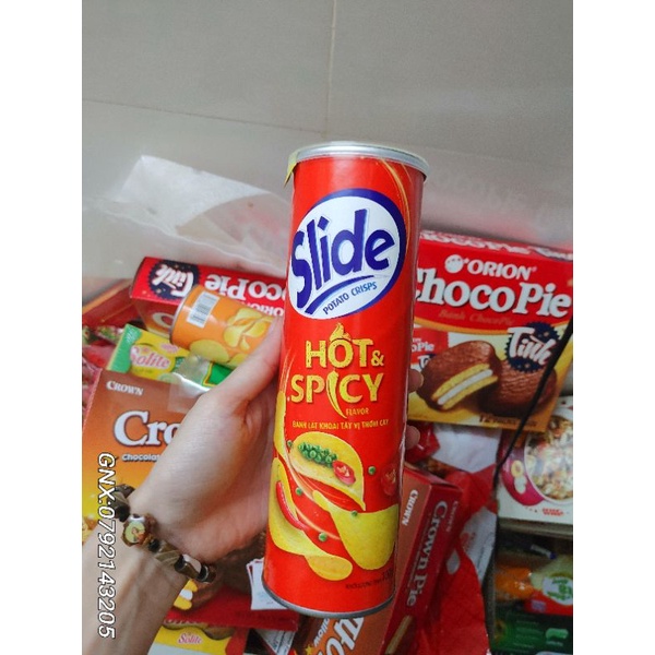 khoai tây chiên Slide vị ớt cay
