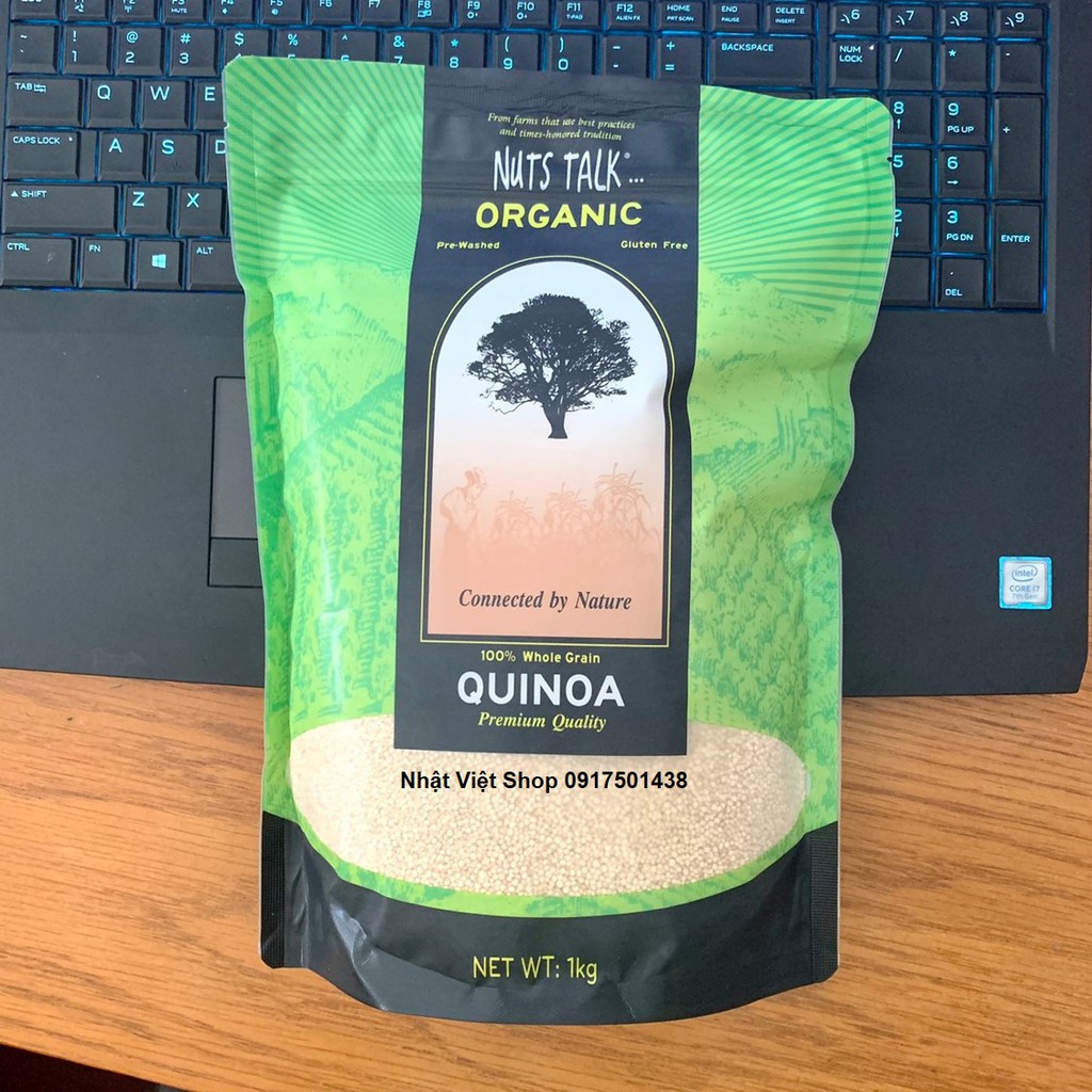 Hạt Diêm Mạch Quinoa Organic Nuts Talk 1kg