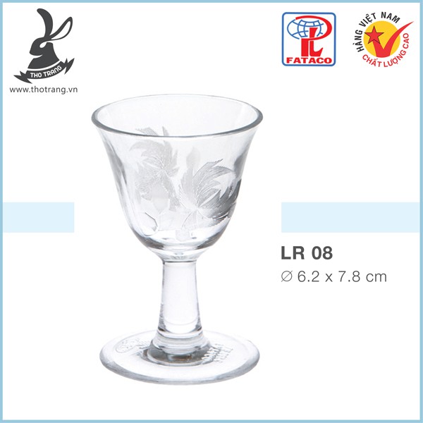 Ly Rượu LR08 Nhựa Trong Acrylic Cao Cấp Fataco Việt Nam