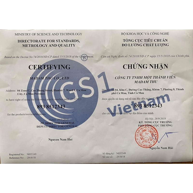 Bột ngũ cốc hỗ trợ Tăng vòng 1 A’mint Original - Amint