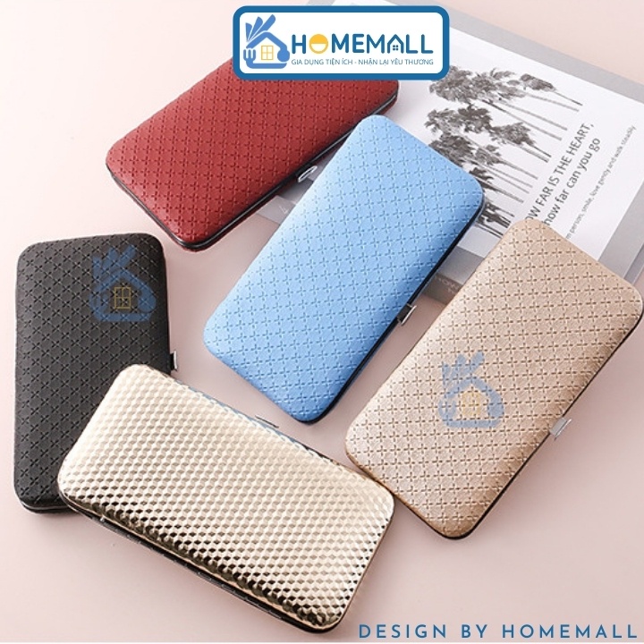 Bộ Bấm Móng Tay 19 Món Thép Không Gỉ - Bộ Cắt Móng Tay, Làm Nail, Nặn Mụn Cao Cấp