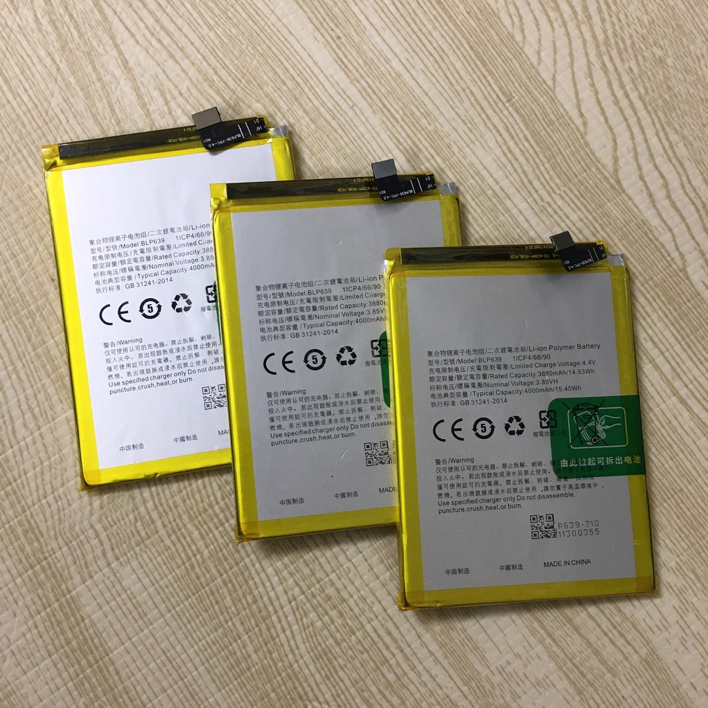 Pin Oppo R11 Plus BLP639, 4000mAh