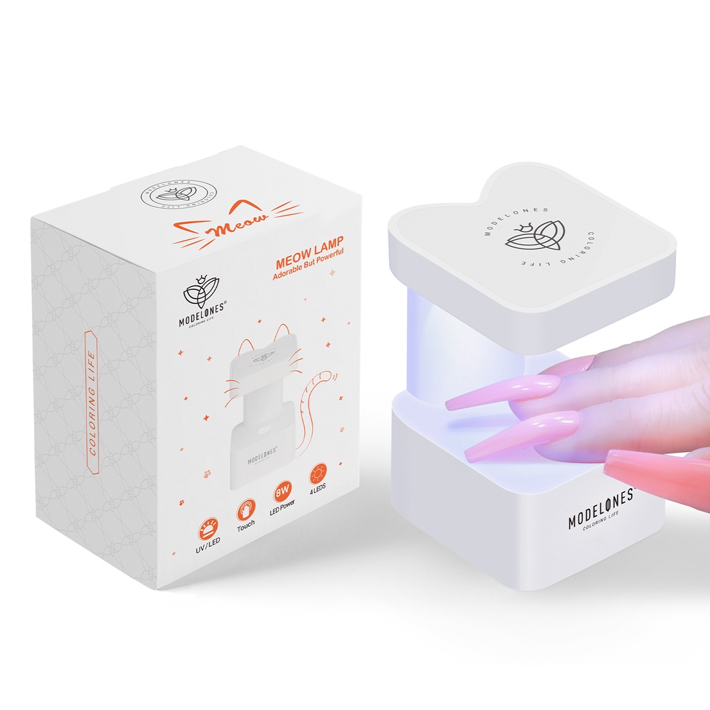 Đèn LED UV MODELONES 8W làm khô móng