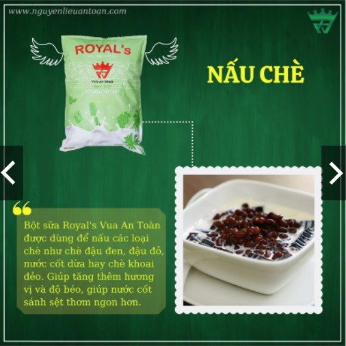Bột Sữa Royal's Cao Cấp 5kg Pha Tất Cả Các Loại Trà Sữa