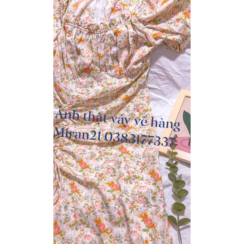 [Mã WAMT1505 giảm 10K đơn 0K] 🍊 VÁY HOA NHÍ XẺ 🍊( có ảnh thật, shop chụp) | BigBuy360 - bigbuy360.vn