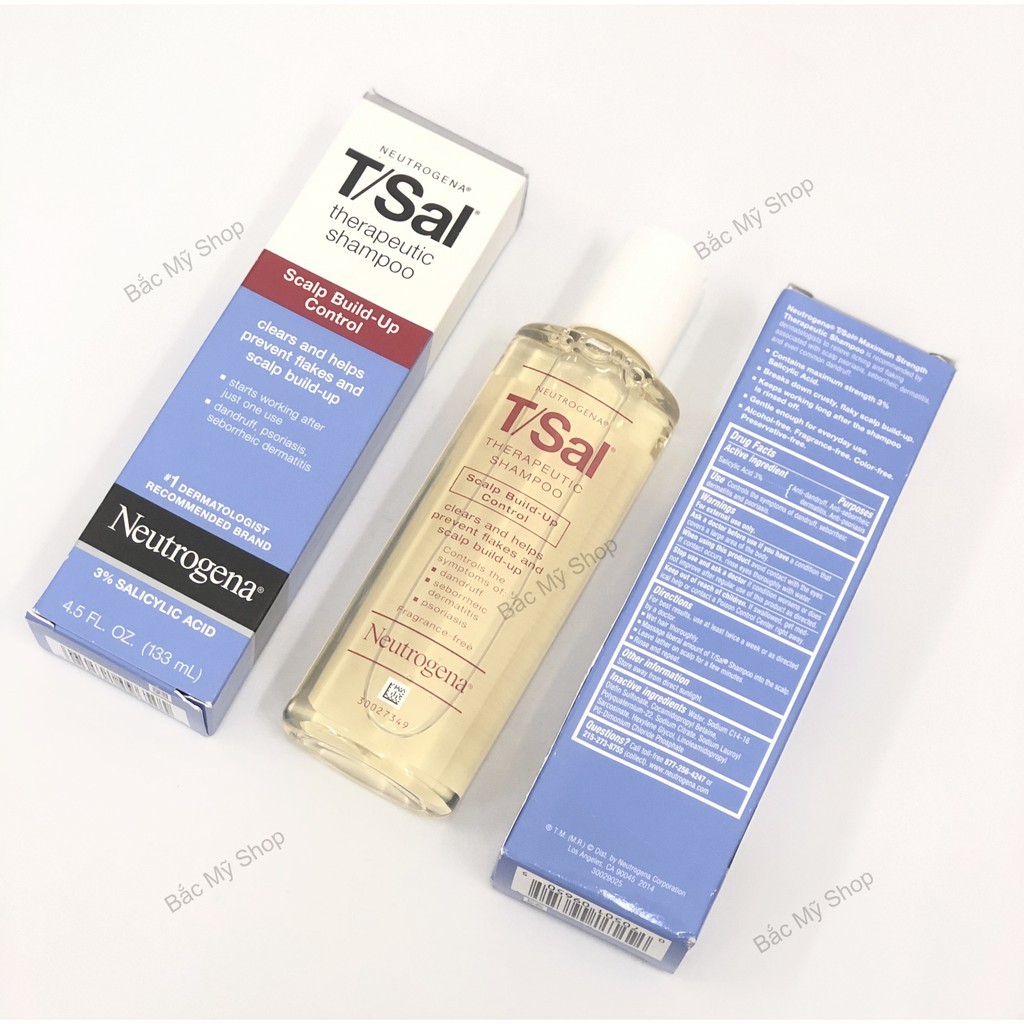 Dầu gội trị gàu và nấm da đầu Neutrogena T/Sal 133ml | BigBuy360 - bigbuy360.vn