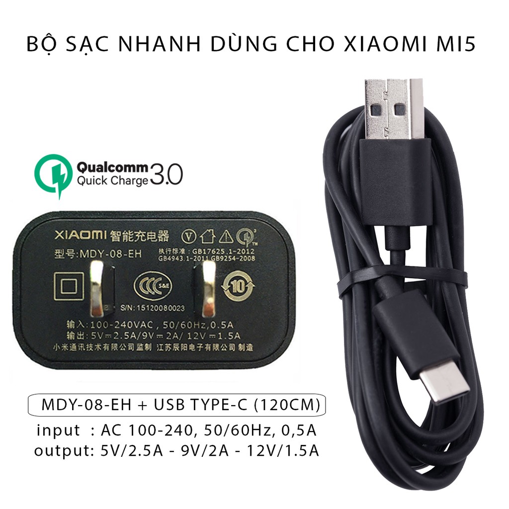 Bộ sạc nhanh Xiaomi Mi 5 / 5S