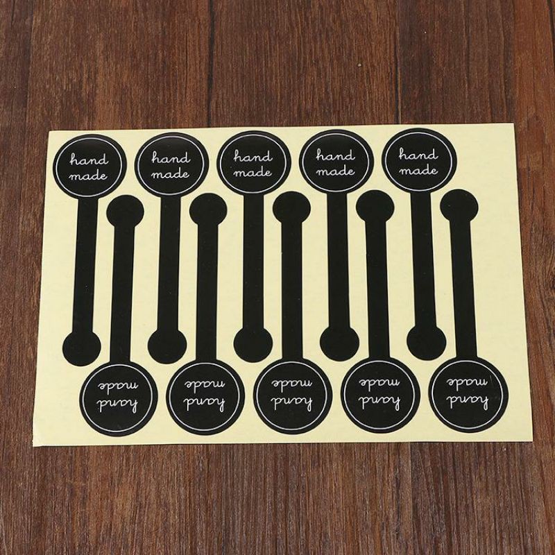 Sticker Hand made 10 miếng/bảng