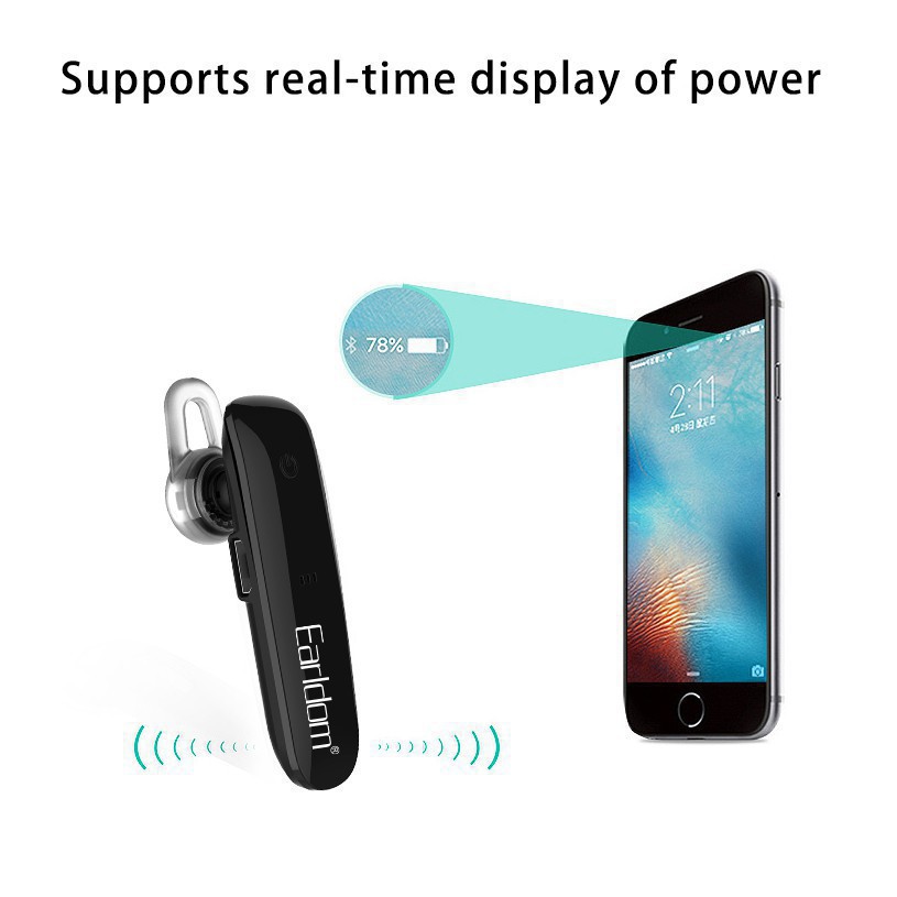 ⚡ Tai nghe Bluetooth Earldom BH07 - Âm thành cực hay - âm Bass mạnh - Pin dung lượng cao