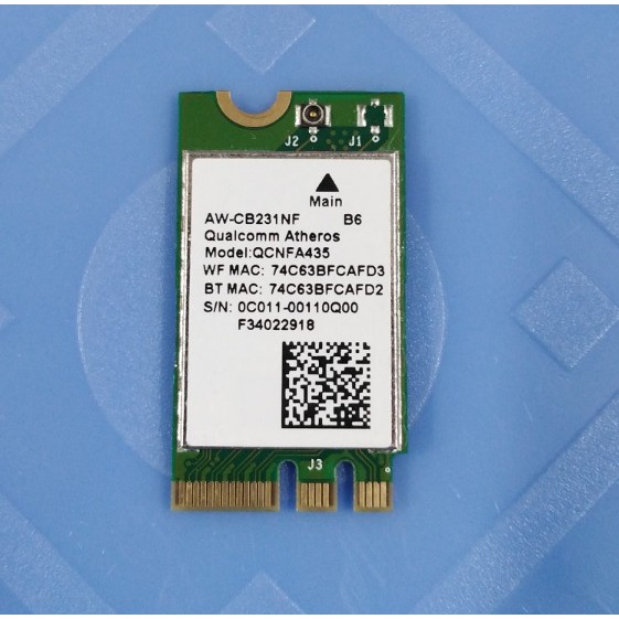 Card wifi qualcomm Atheros QCNFA435, cạc mạng chuẩn AC | BigBuy360 - bigbuy360.vn