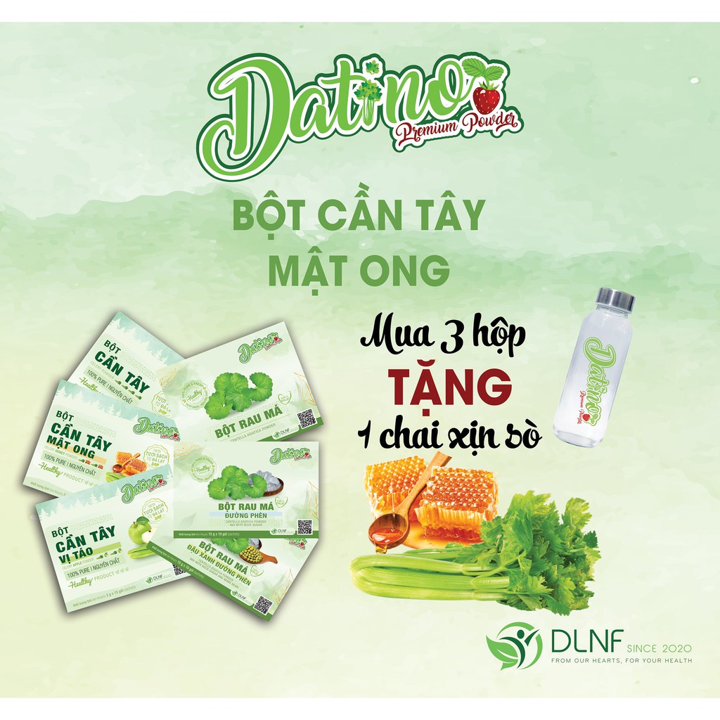 Bột Rau Má Đường Phèn DATINO - CHẤT LƯỢNG SỐ 1