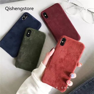 Ốp lưng mềm mặt vải dành cho iphone x xs 7 8 6 6 s plus