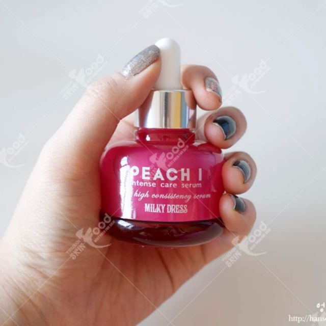 Serum Huyết Thanh Cô Đặc Làm Dịu, Dưỡng Trắng Da Milky Dress Peach I Serum 30ml