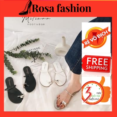 Giày Sandal Xỏ ngón dây ống hột xoàn-SD-0255