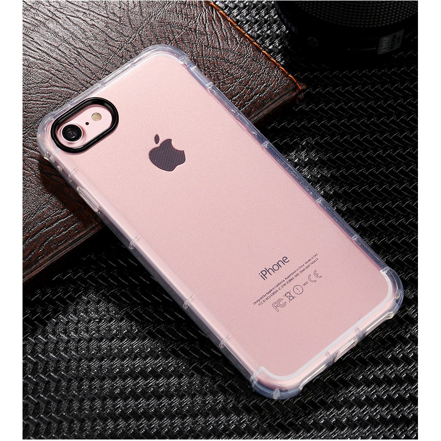 Ốp lưng chống sốc iphone 6/6s, 6/6s plus, 7/8, 7/8 plus, X/Xs trong suốt