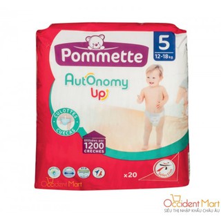 Bỉm quần số 5 Pommette - 20 miếng (trên 12 đến 18kg)