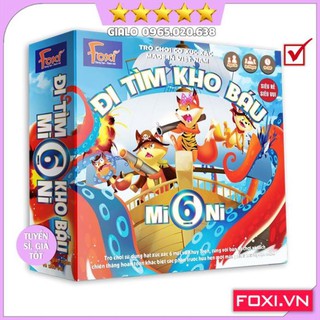 BoardGame Đi tìm kho báu Mini phần 6 FOXI-BoardGame cực lôi cuón phát triển tư duy toàn diện-kỹ năng quản trị-logic