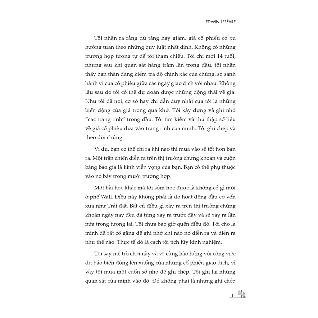 Sách - Jesse Livermore – Nhà đầu tư chứng khoán vĩ đại (Edwin Lefèvre- 1980)