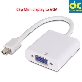 Cáp chuyển Mini Displayport sang VGA- Mini Displayport sang HDMI cáp dùng cho macbook với máy chiếu