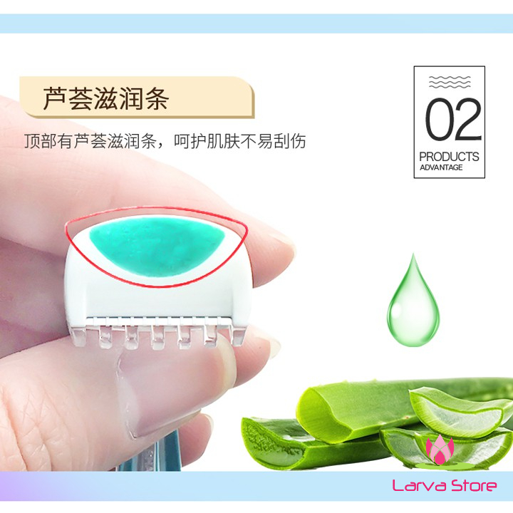 Set 2 dao cạo vùng bikini Kai hàng Nhật