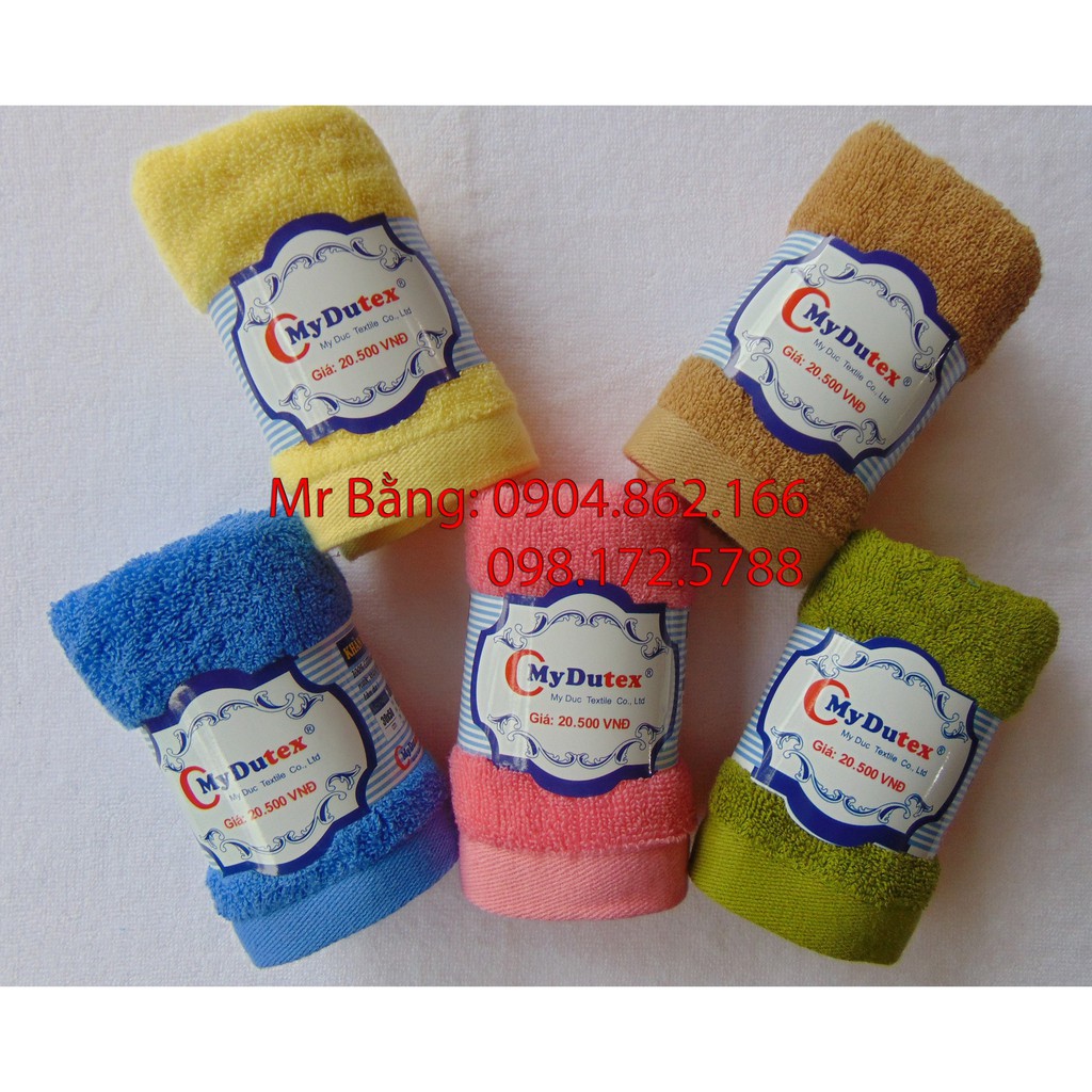 Khăn lau mặt 100% cotton hàng xuất khẩu